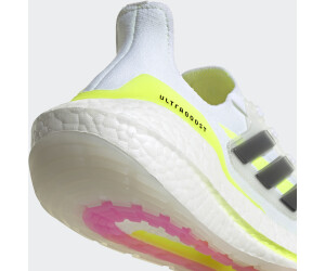 Buy Adidas Ultraboost 21 Women cloud white core black solar yellow from 104.40 Today Best Deals on idealo