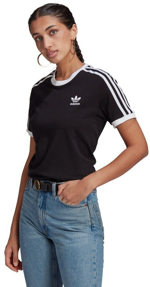 Adidas Adicolor Classics 3 Stripes T shirt Women GN2900 black ab 29 00 Preisvergleich bei idealo