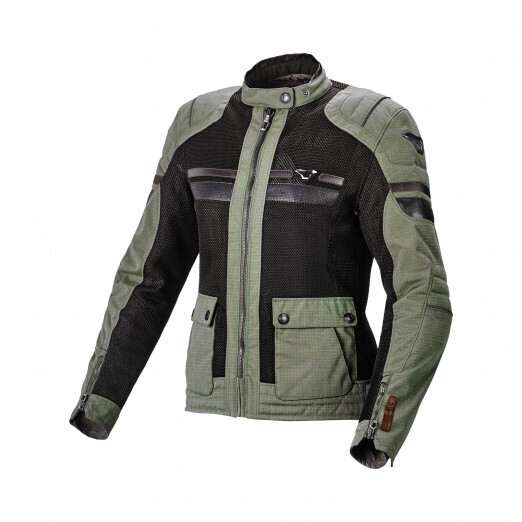 Macna Blouson Fluent Lady noir/vert