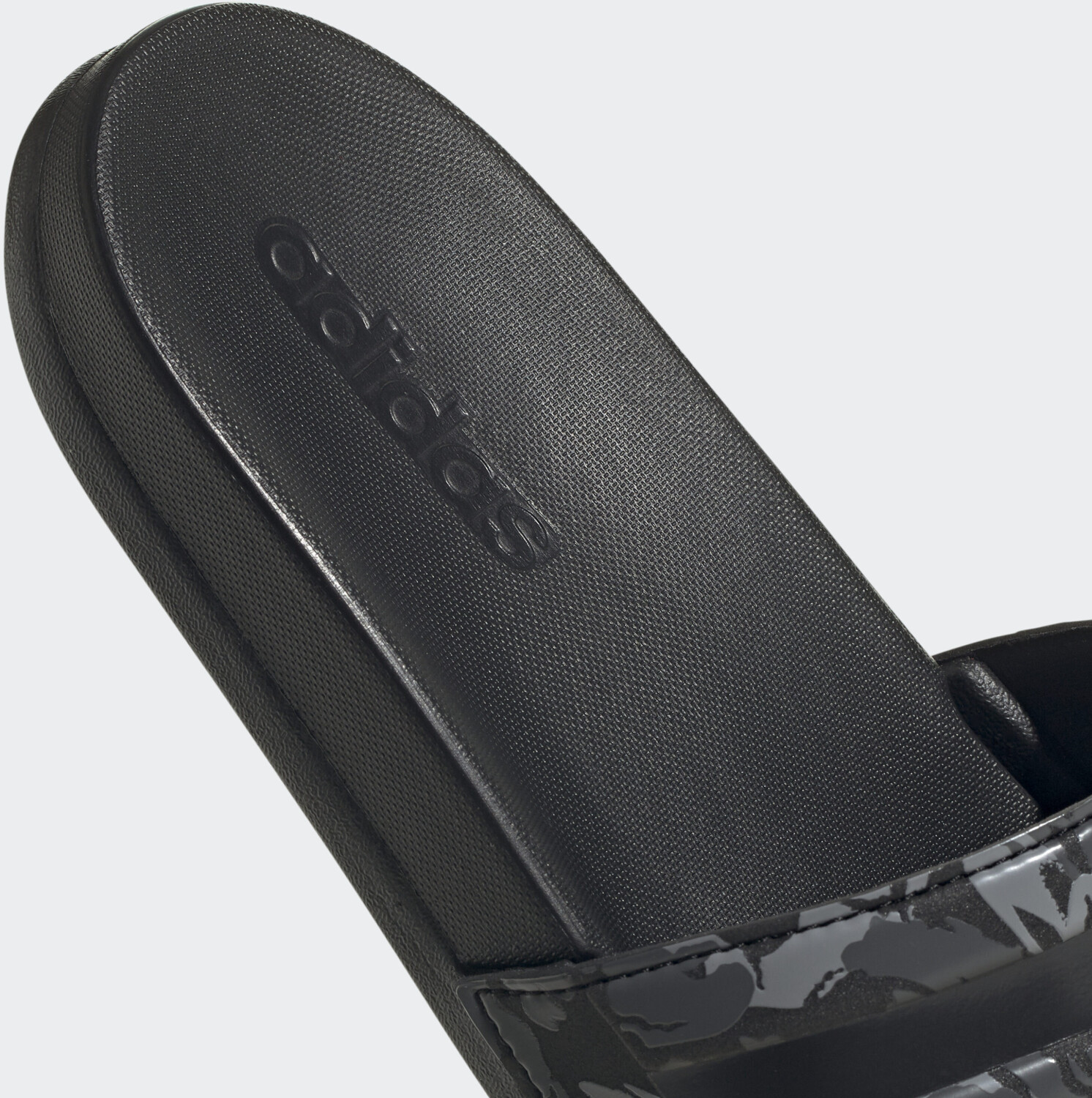 Adidas Cloudfoam Plus Mono Adilette Grey Three Core Black Grey