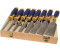 Irwin Marples Wood Chisel Set 8-Piece Bevel Edge with Wooden Storage Box
