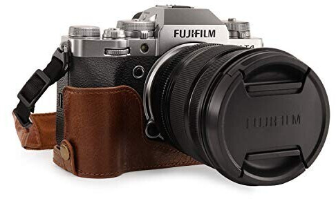 MegaGear MegaGear Ever Ready Half-Case for Fujifilm X-T4 Brown