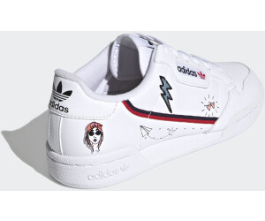 adidas continental junior white