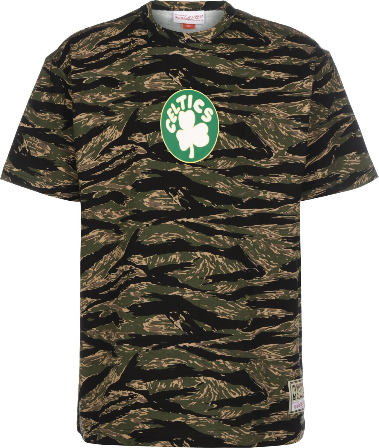 Mitchell & Ness Boston Celtics Tiger T-Shirt (SSTEBW19099-BCECAMO)