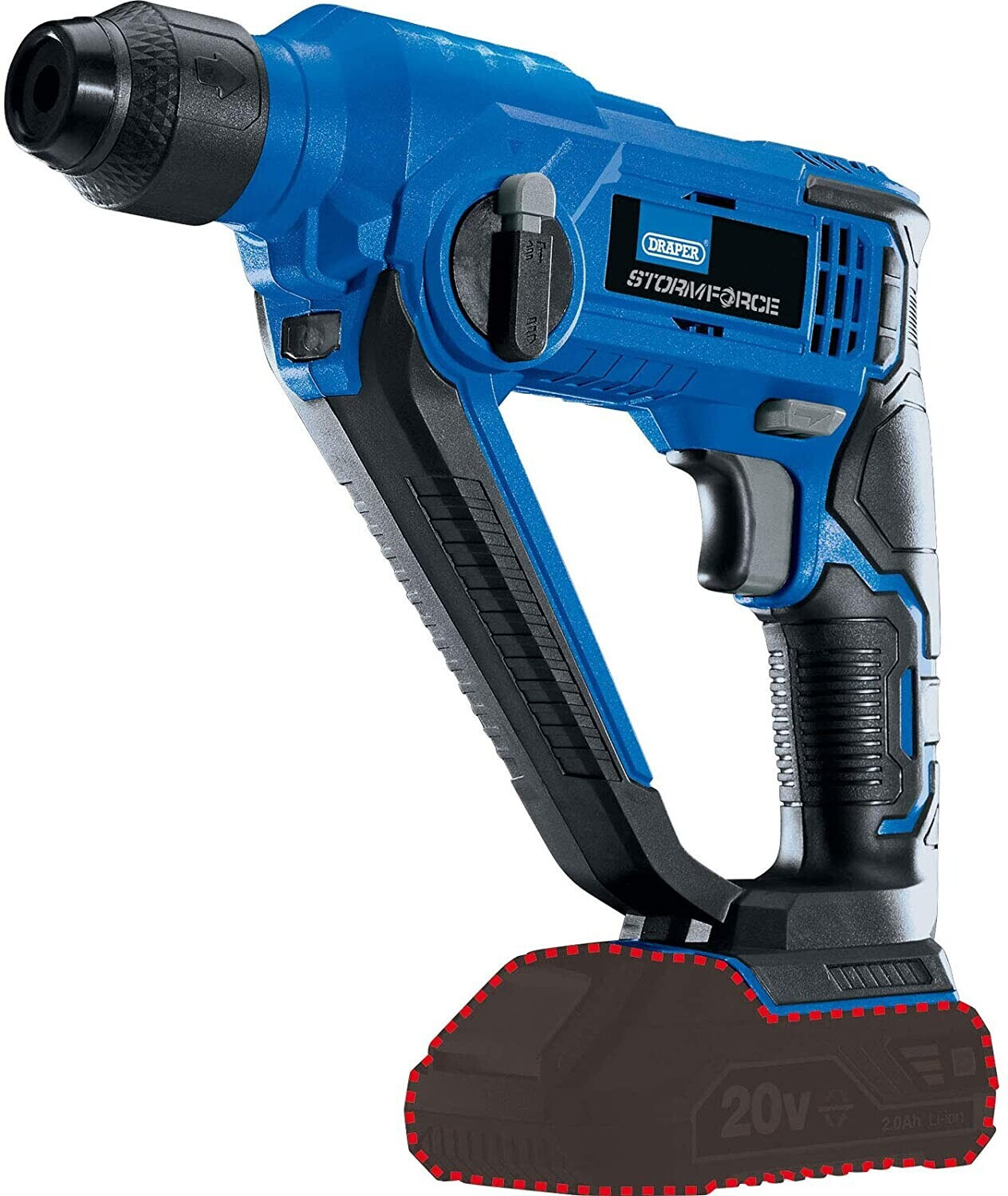 Draper Storm Force® 20V SDS+ Rotary Hammer Drill - Bare [89512]