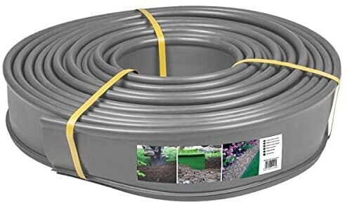 GT Garden Bordure flexible gris 12,5 cm x 18 m