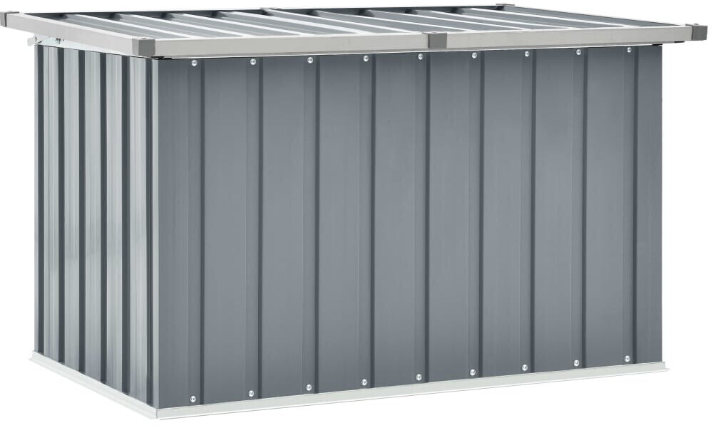vidaXL Boîte de rangement 109 x 67 x 65 cm gris