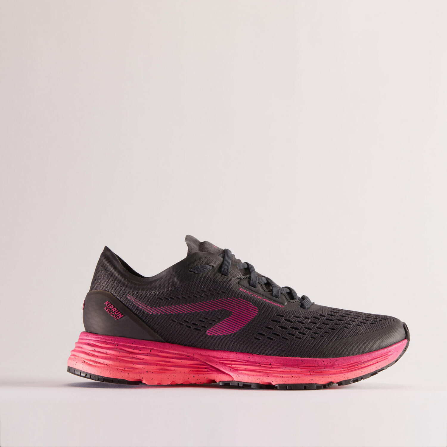 Kiprun KS Light Women's Running Shoes black/fuchsia