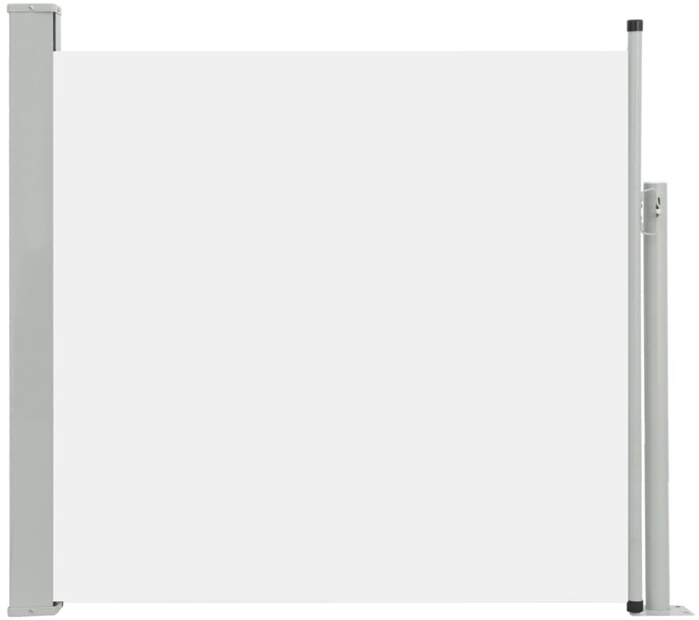 vidaXL Auvent latéral rétractable de patio 170x300 cm blanc