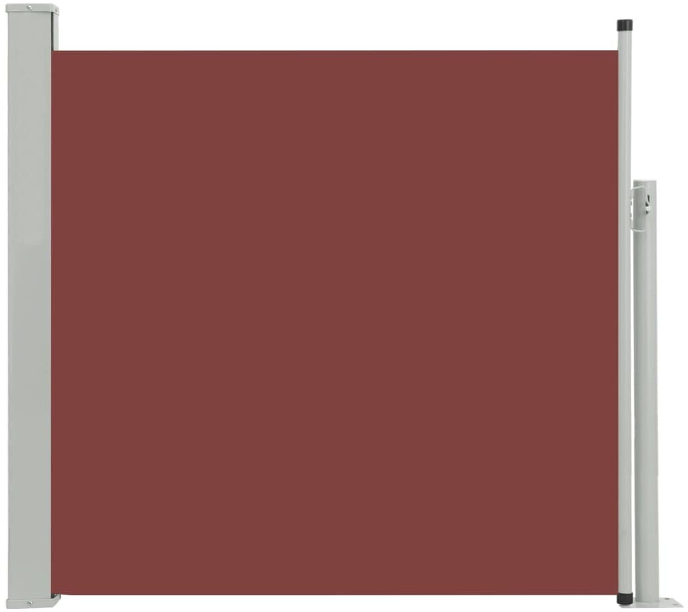VidaXL Auvent latéral rétractable de patio 170x300 cm marron