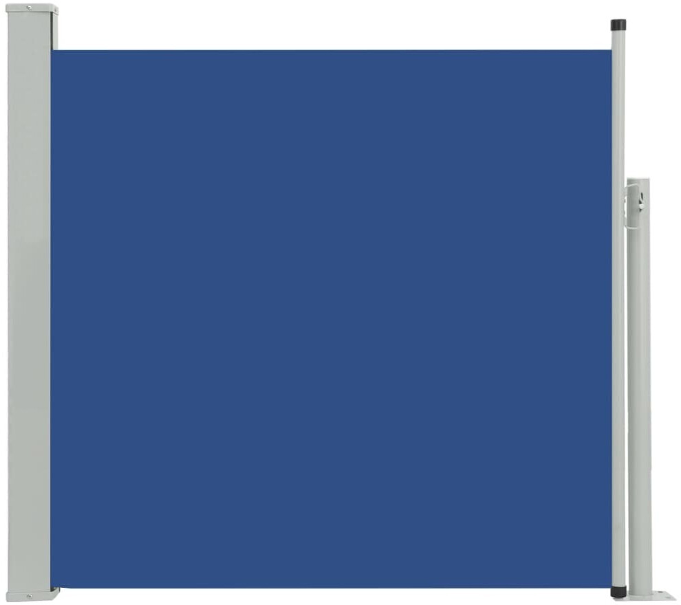 vidaXL Auvent latéral rétractable de patio 170x300 cm bleu