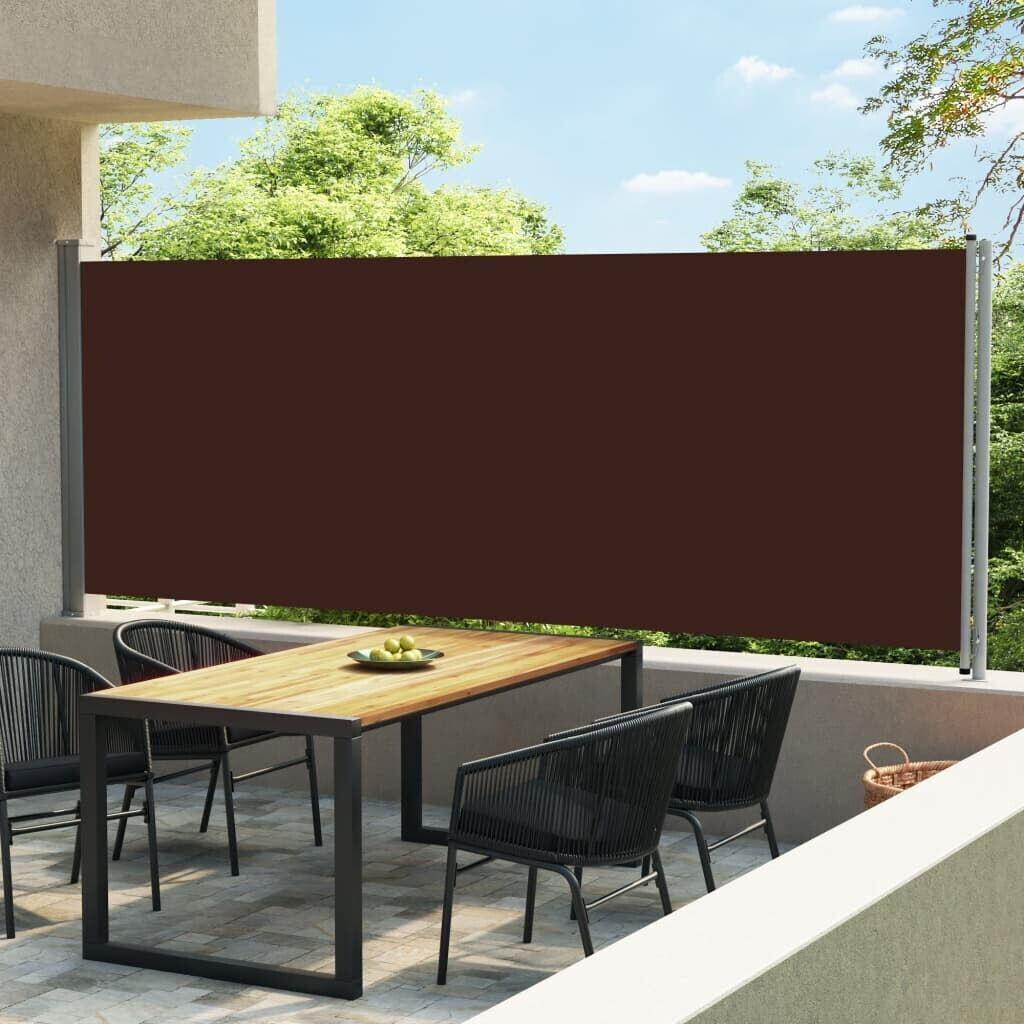 VidaXL Auvent latéral rétractable de patio 600 x 170 cm
