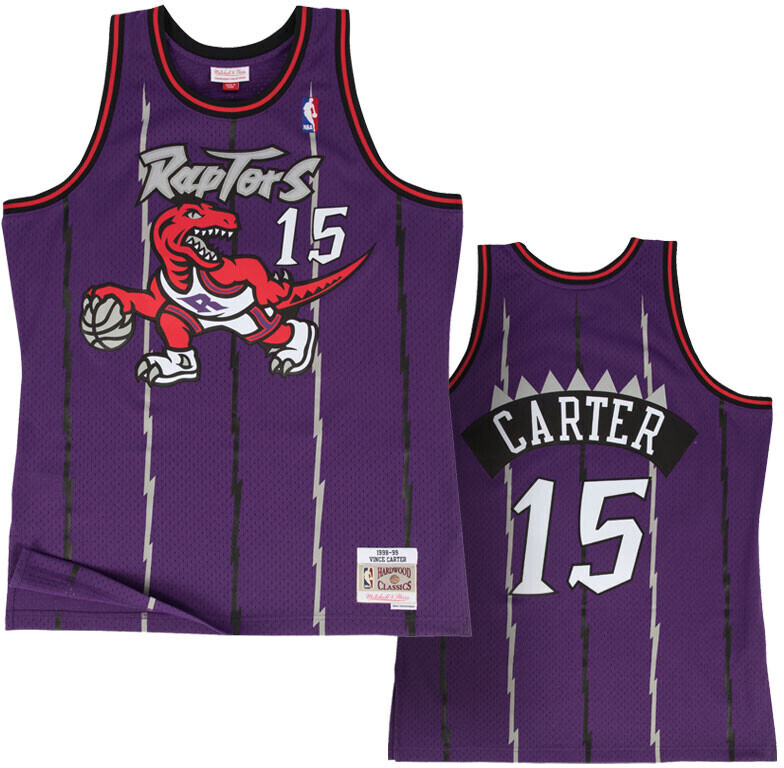 Mitchell & Ness Vince Carter Toronto Raptors Swingman Jersey 1998/99