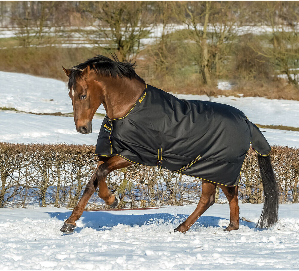 Bucas Irish Turnout Extra 300g 140cm Black/Gold