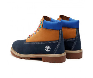 Navy nubuck timberlands top