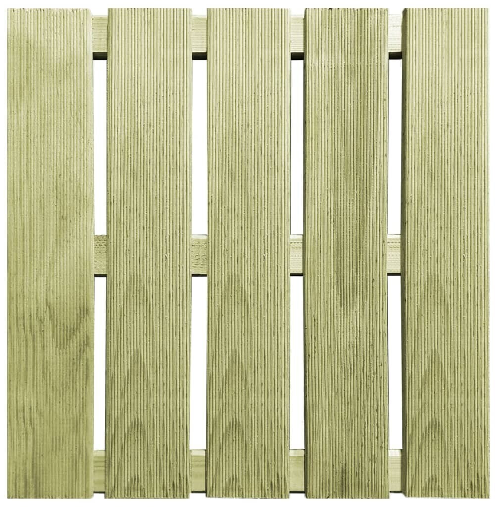 vidaXL Dalles de terrasse 50 x 50 cm (18 pièces)