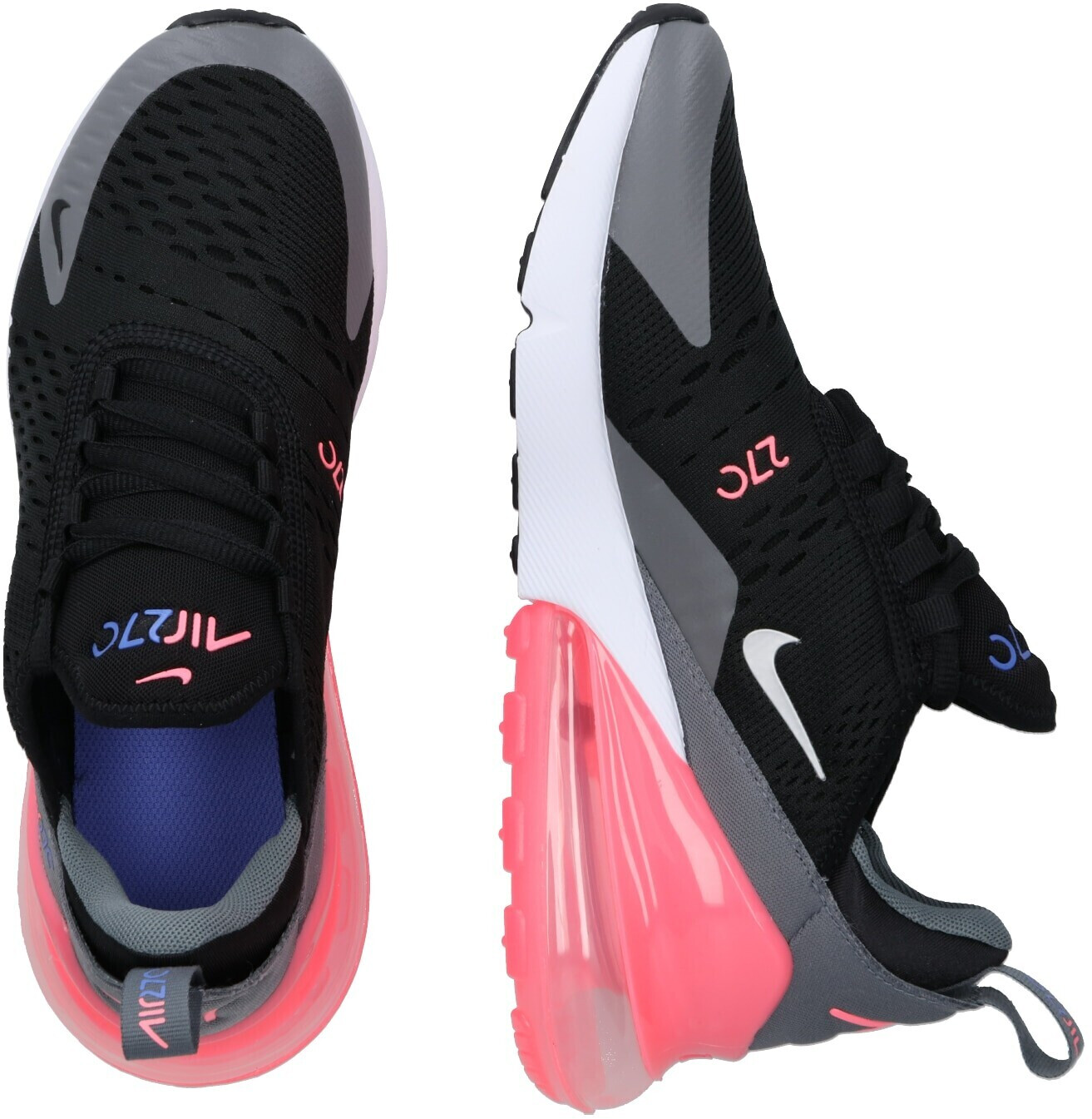 Nike air max 270 gs kinder sneaker black pure platinum discount