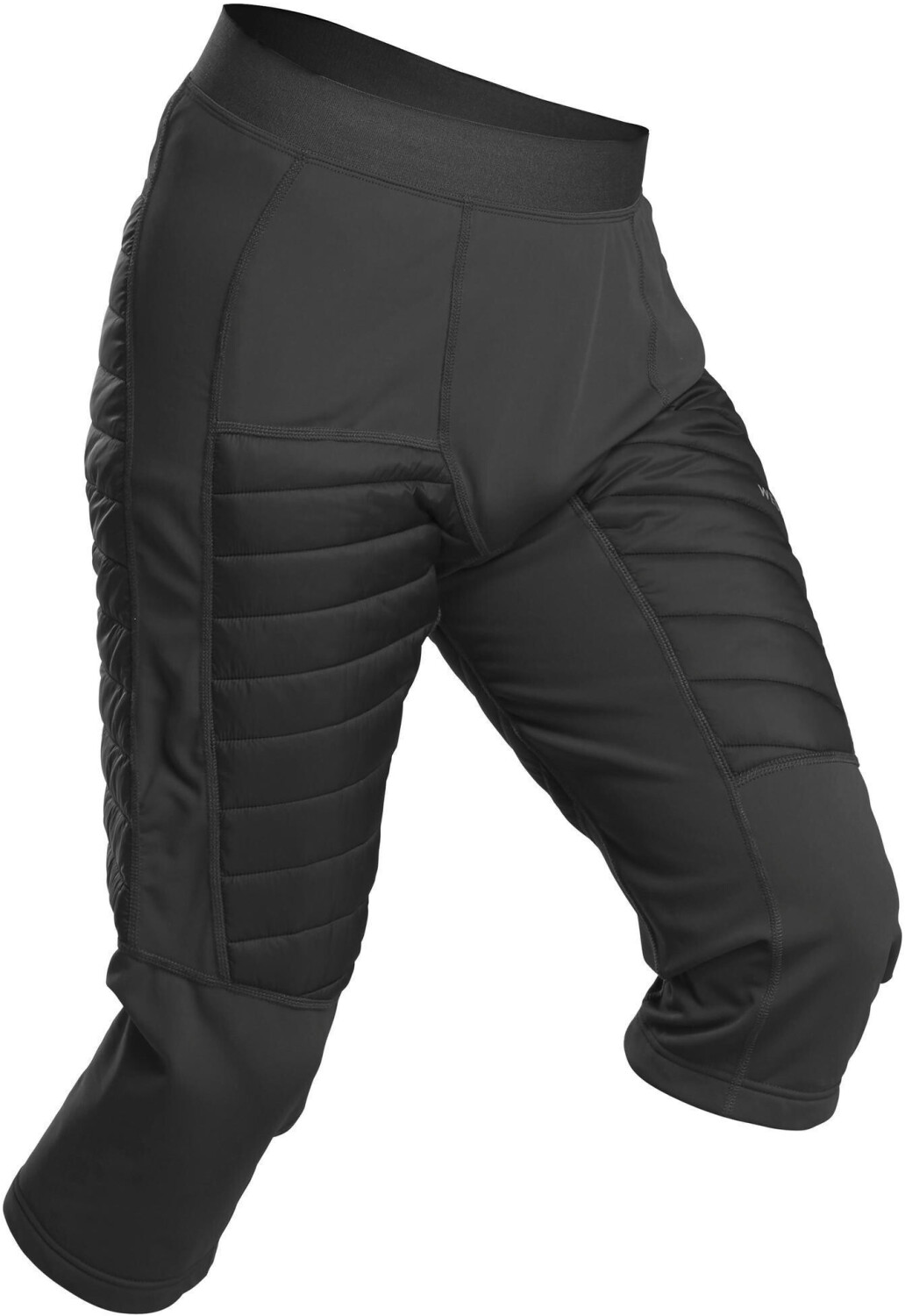 WEDZE Men's Freeride Skiing Under Shorts FR900 carbon grey/pebble grey
