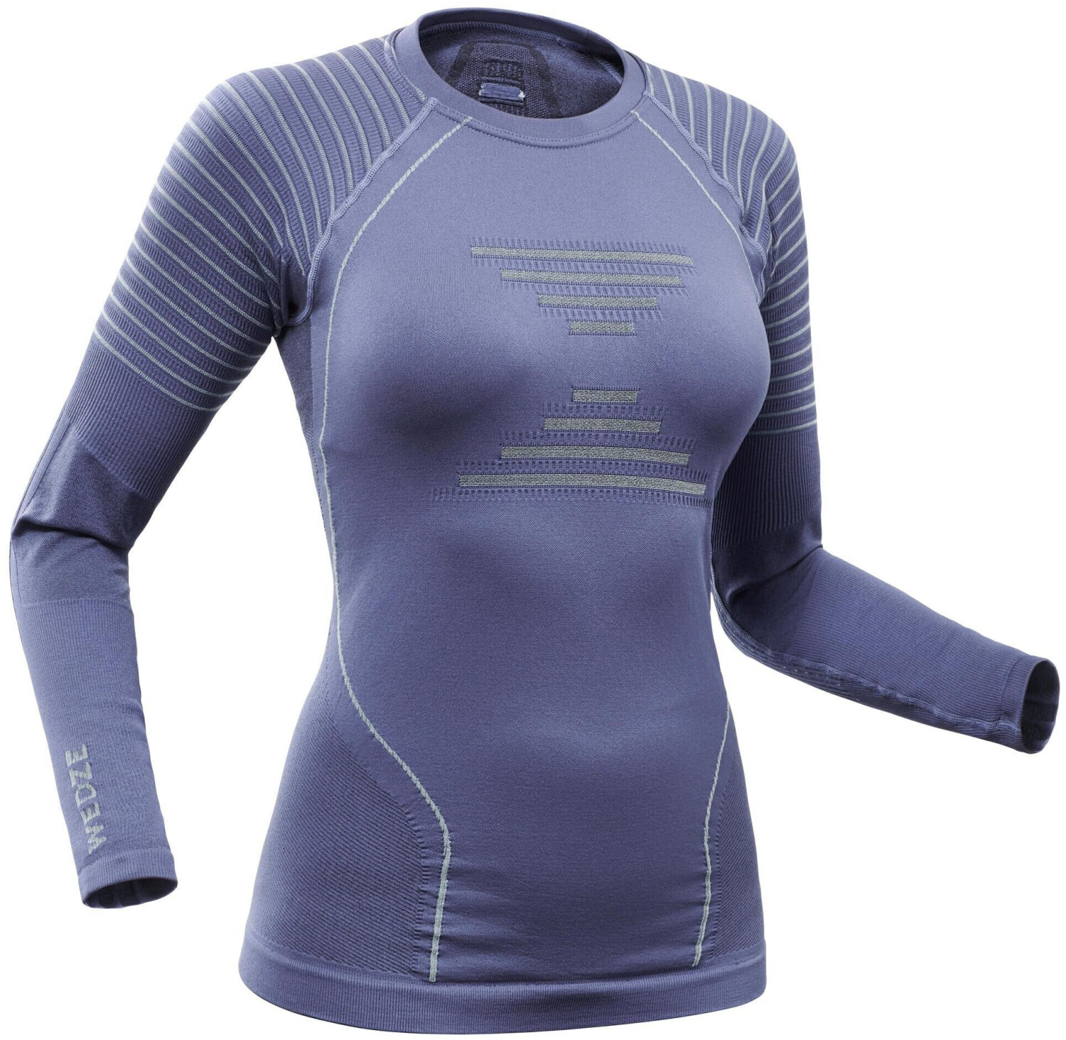 WEDZE Women's Ski Base Layer Top 900 slate blue/black ab 39,99