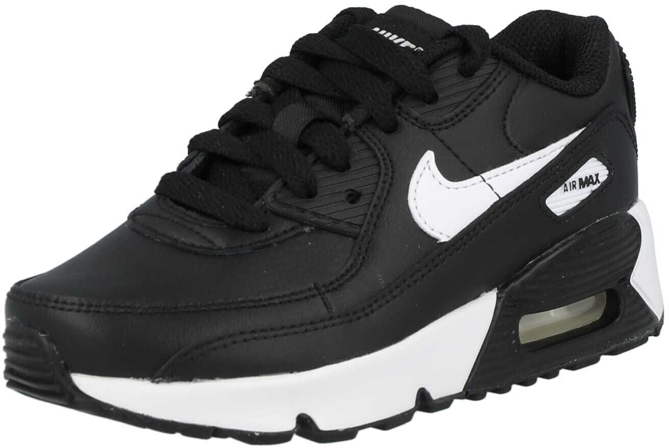 Black and white nikes kids best sale
