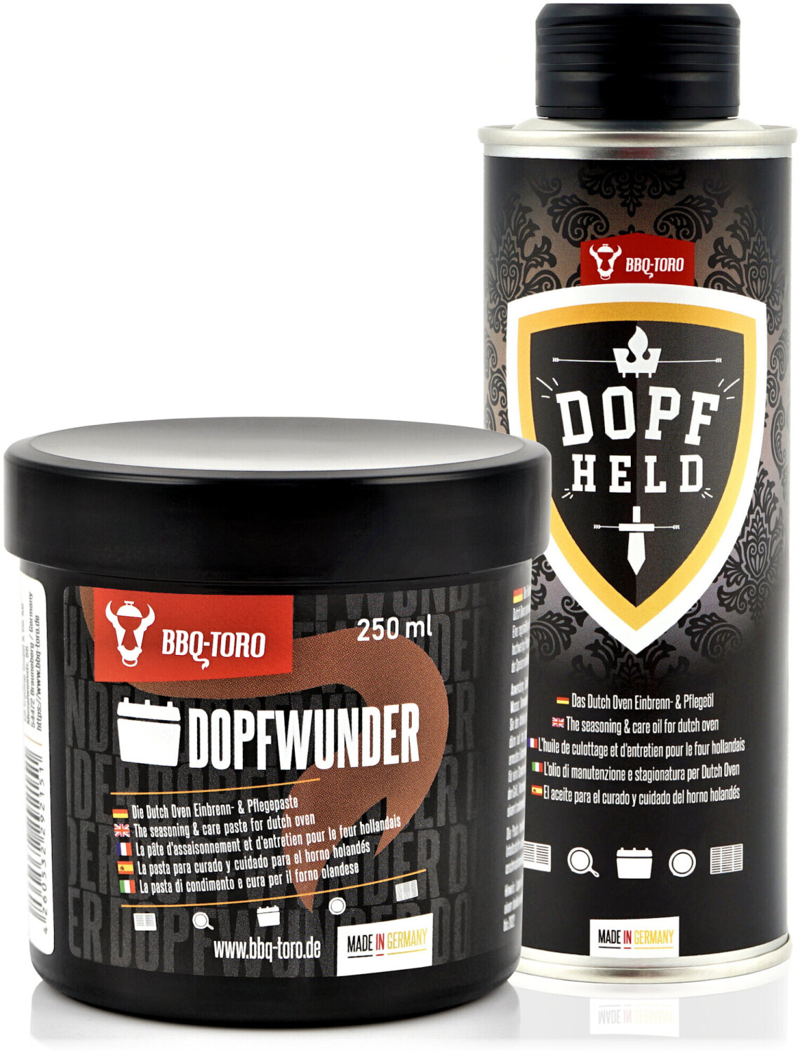 BBQ-Toro Dopfwunder + Dopfheld Seasoning & Care Set