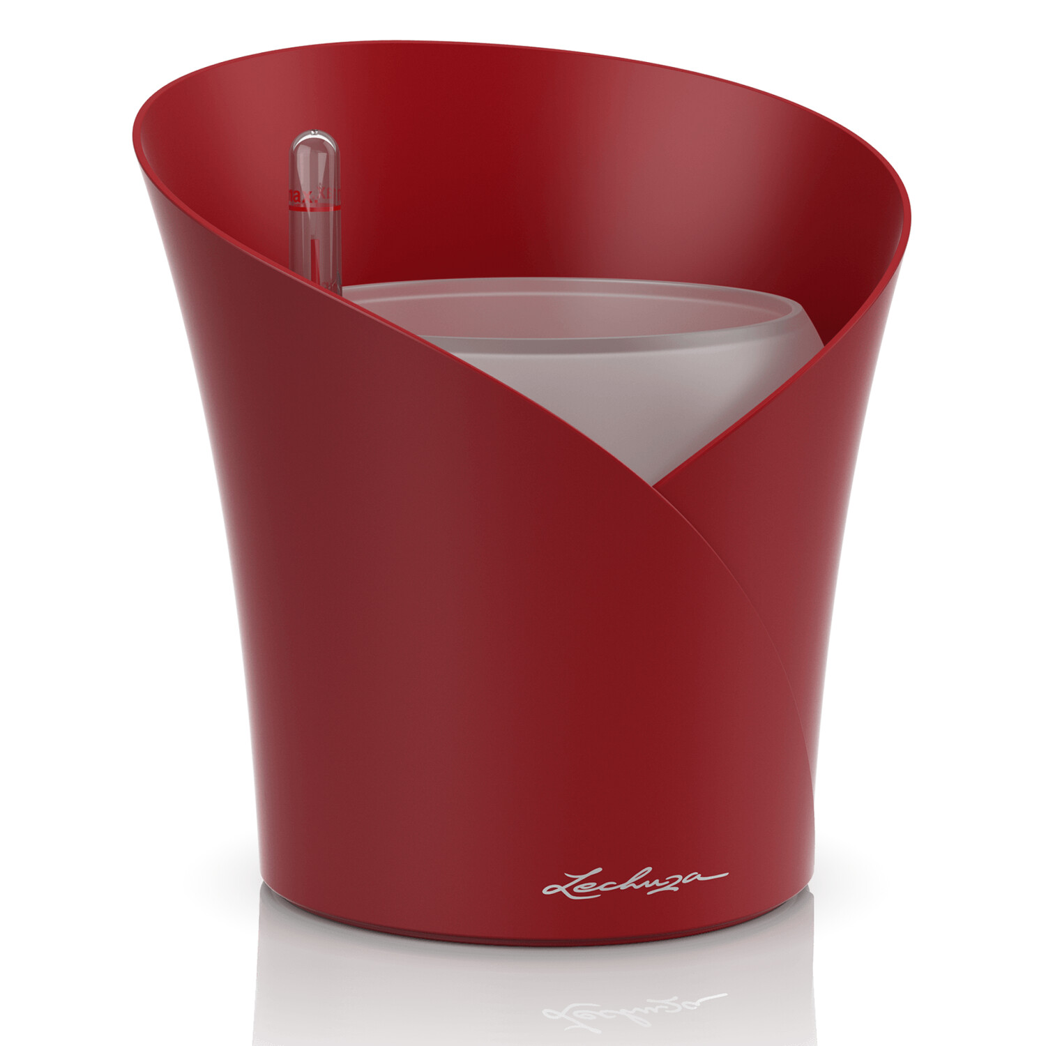 Lechuza Orchidea 18x18x20cm scarlet red