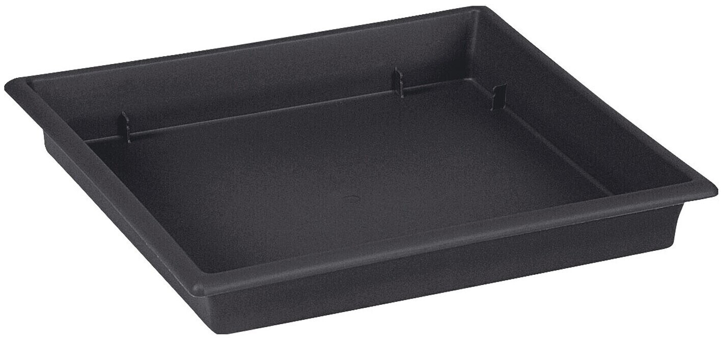 Emsa Terra Grande Plant pot dish 36x36cm anthracite