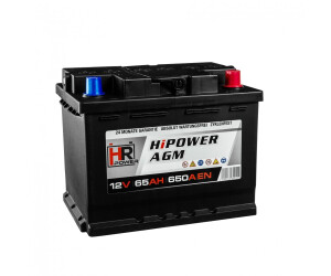 BSA AGM Autobatterie 12V 65AH 700A Start Stop PKW Batterie ersetzt 60Ah
