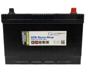 LANGZEIT EFB Batterie 100Ah 12V 900A/EN Start-Stop Autobatterie statt 90Ah  95Ah