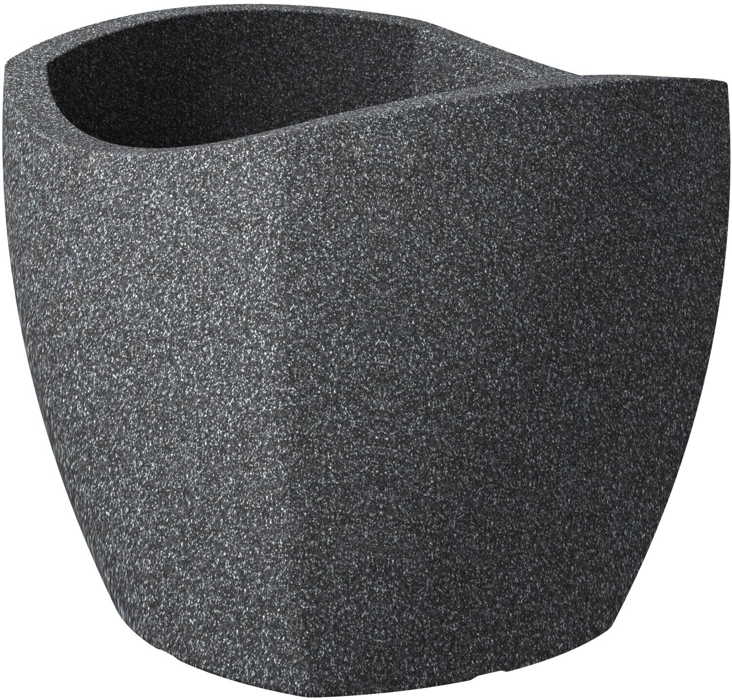 Scheurich Wave Globe Cubo 40cm black granite