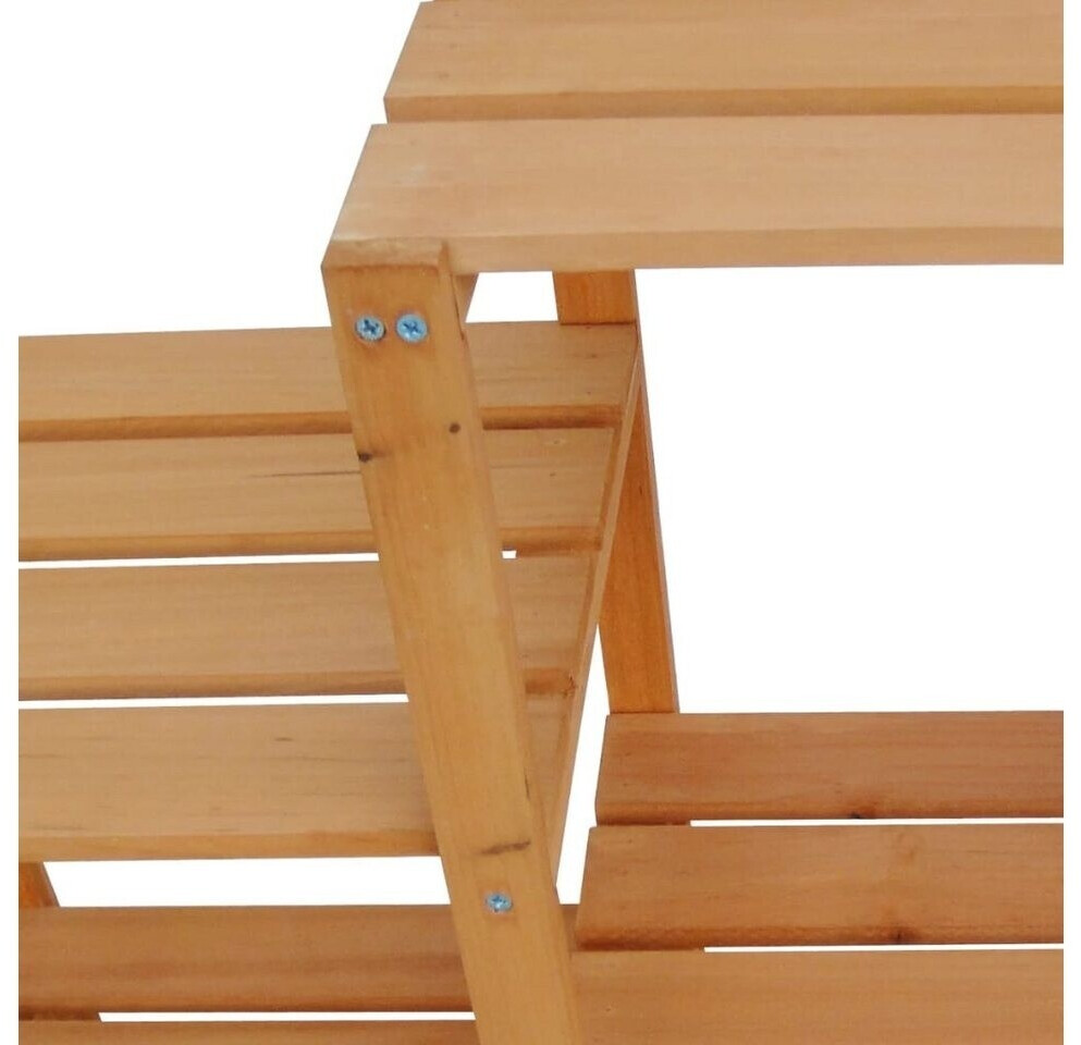 vidaXL Pflanzentreppe Garten 97 x 31 x 87 cm (41302) ab 43