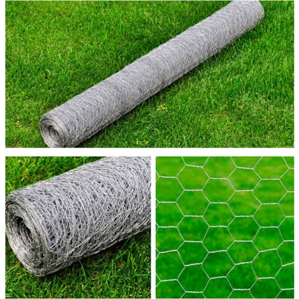 VidaXL Grillage à mailles 1 m x 25 m (140116)