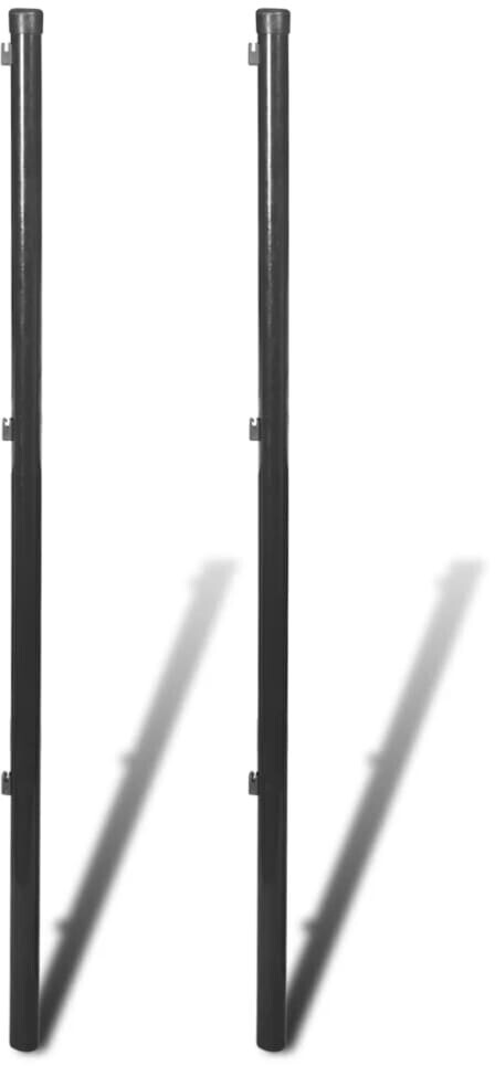 VidaXL 2 poteaux d'appui (142452)