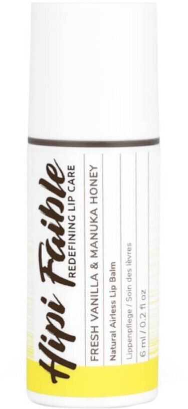 Hipi Faible Fresh Vanilla & Manuka Honey Lip Balm (6ml)
