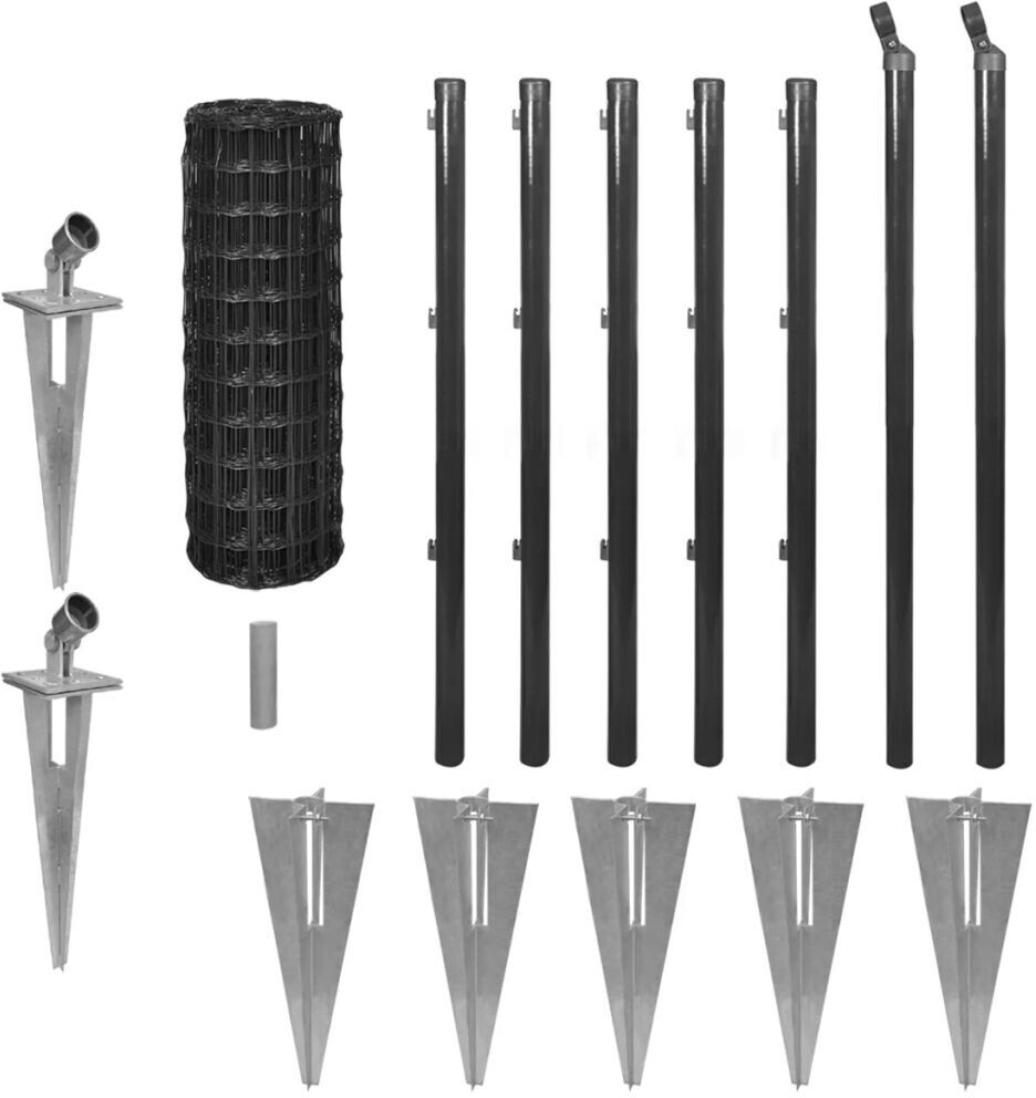 vidaXL Ensemble de clôture (142464)