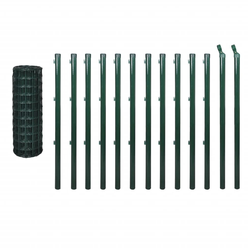 VidaXL Grillage + poteaux (140571)