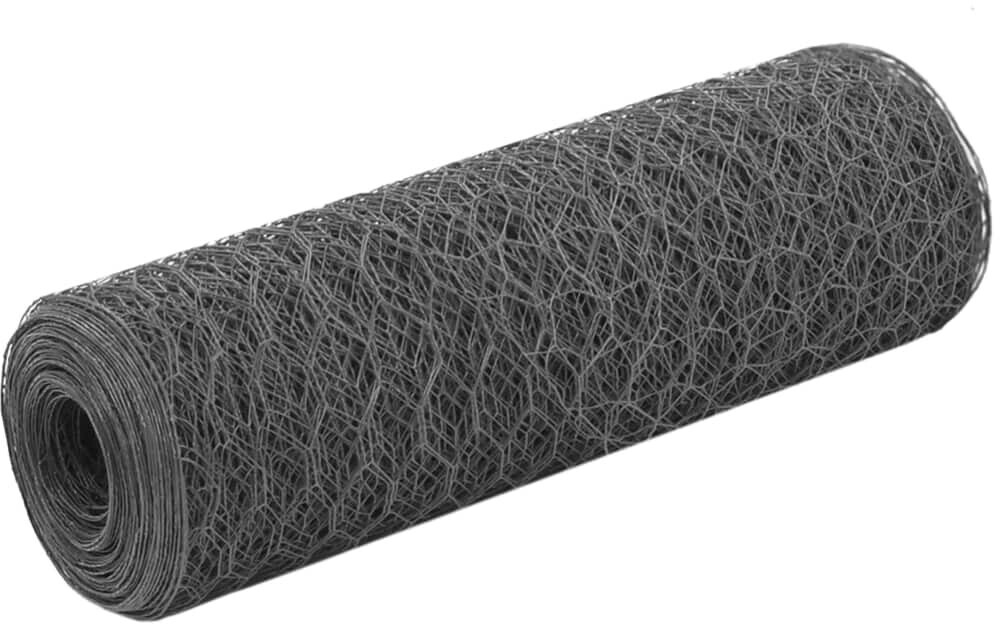 VidaXL Grillage en acier 0,5 m x 25 m (143274)