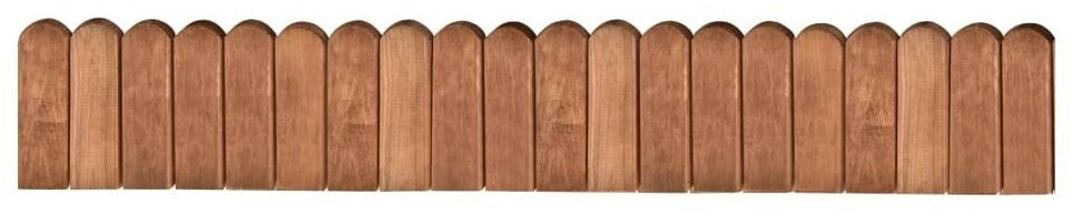 vidaXL Bordure en pin 20 x 120 cm (49106)