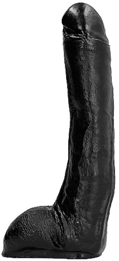 Belgo Prism All Black Dildo Dong 29 cm