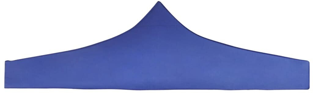 vidaXL Toit de tente de réception 3 x 3 m bleu (44984)