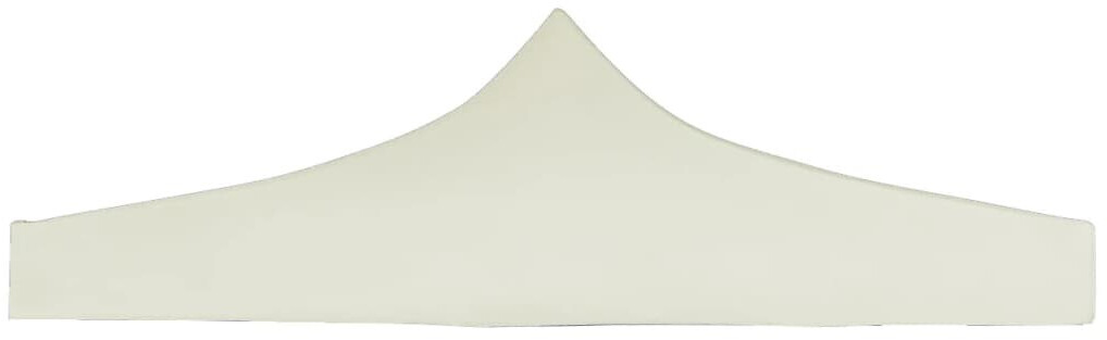 vidaXL Toit de tente de réception 3 x 3 m crème (44983)