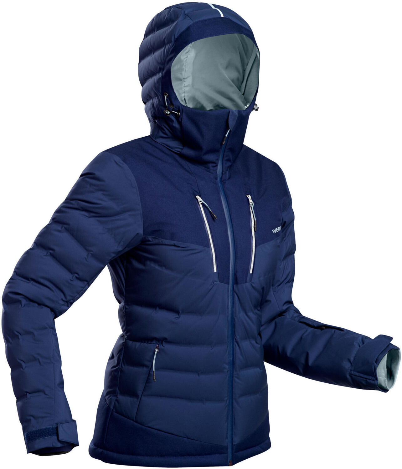 WEDZE Women's D-Ski Jacket 900 Warm galaxy blue