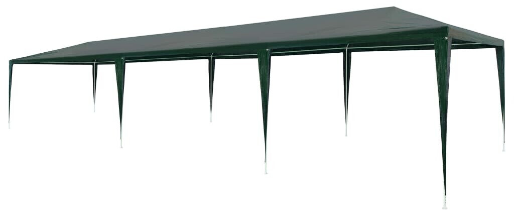 vidaXL Tente de réception PE 3 x 9 m vert (45094)