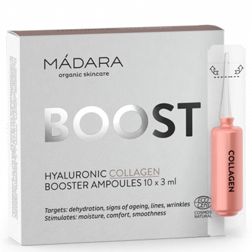 Mádara Hyaluronic Collagen Booster Ampoules  (10x3ml)