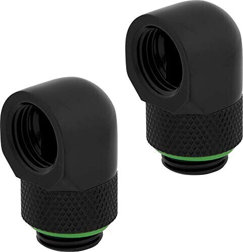 Corsair XF 90° Rotary Adapter Twin Pack Black