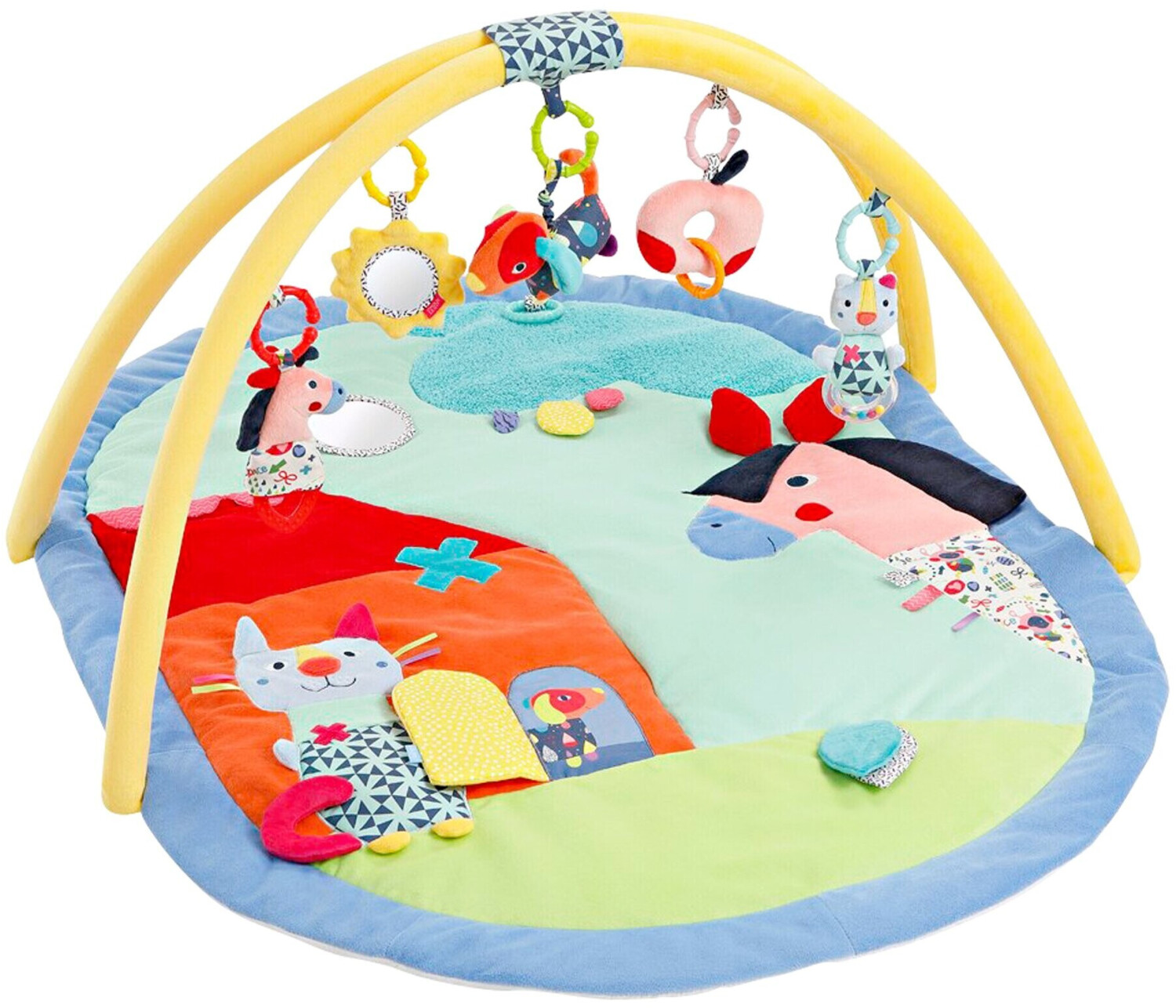 Fehn 3-D Activity Blanket COLOR Friends (55238)