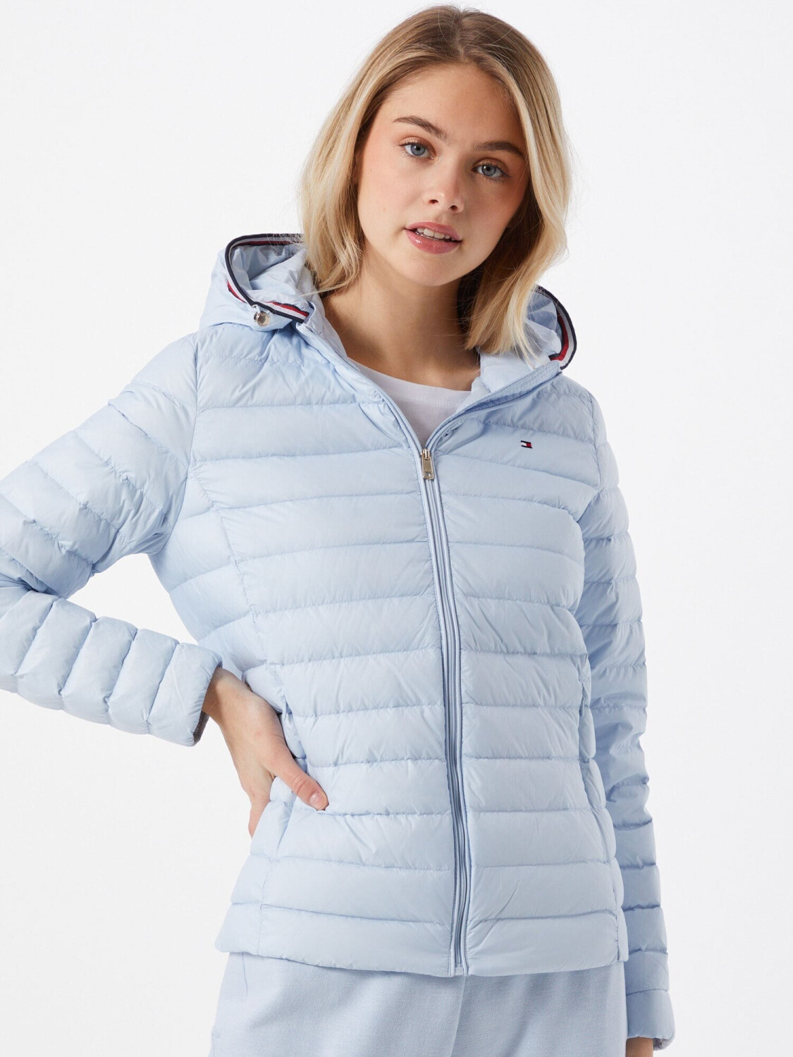 Tommy Hilfiger Essential DownFilled Quilted Hooded Jacket (WW0WW30842