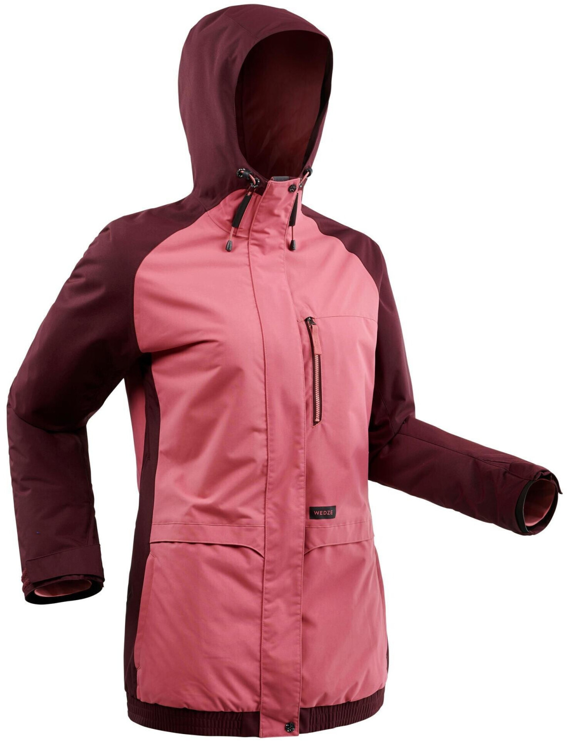 Dreamscape Women's Snowboard Jacket 100 A0 deep choclate truffle/oldpink