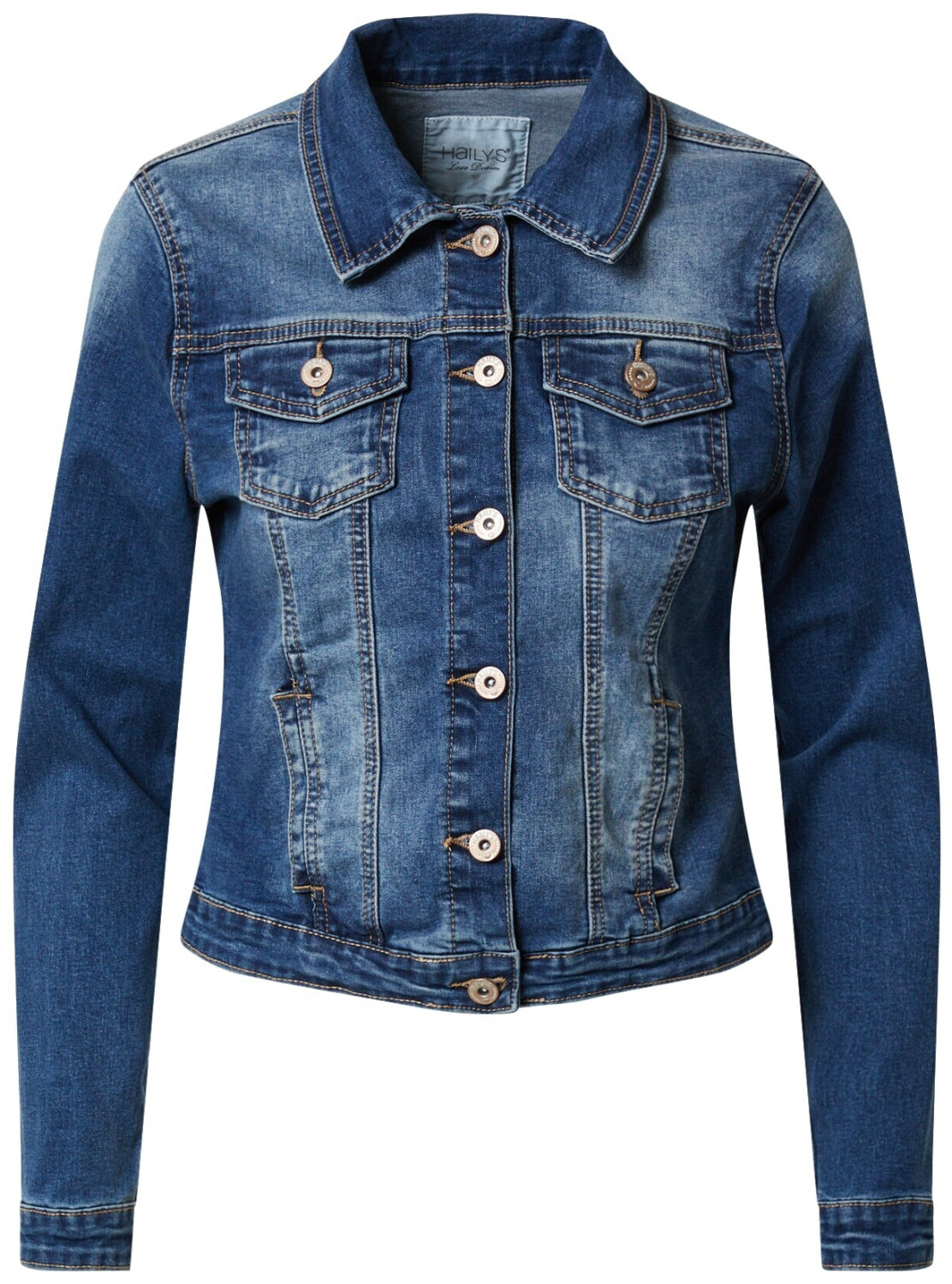 Hailys Enny Jeansjacket (QI-0916525) medium blue
