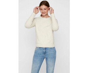 VERO MODA Mädchen Bluse - Langarm Strickpullover | O-Neck, Normalpassform